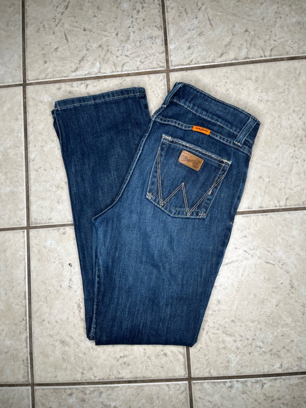 Wrangler Women’s Dark Blue Boot Cut Jeans